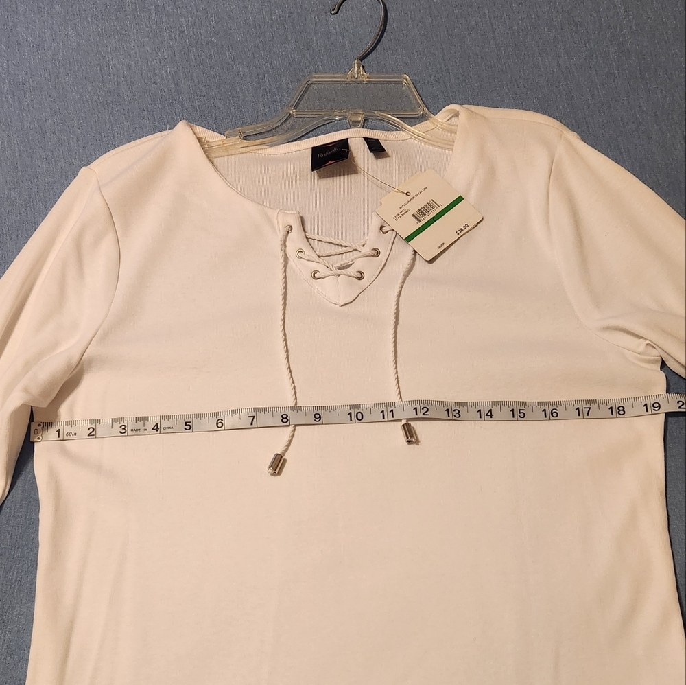 Womens 3/4 sleeve Blouse Saize Large